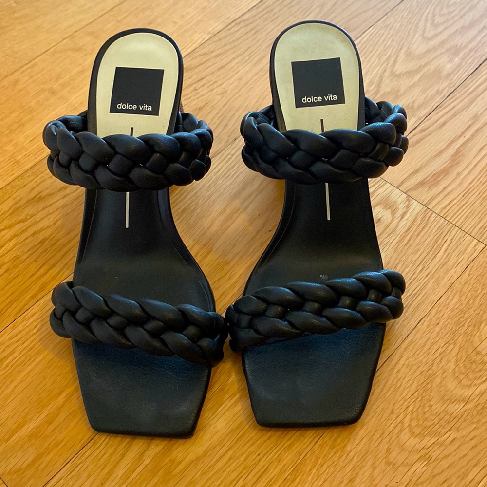 Dolce Vita black sandals with heel